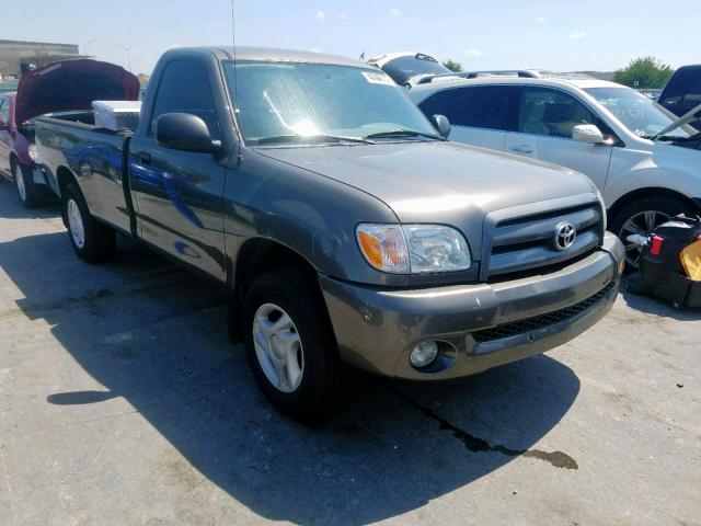 5TBJU32146S473656 - 2006 TOYOTA TUNDRA GRAY photo 1