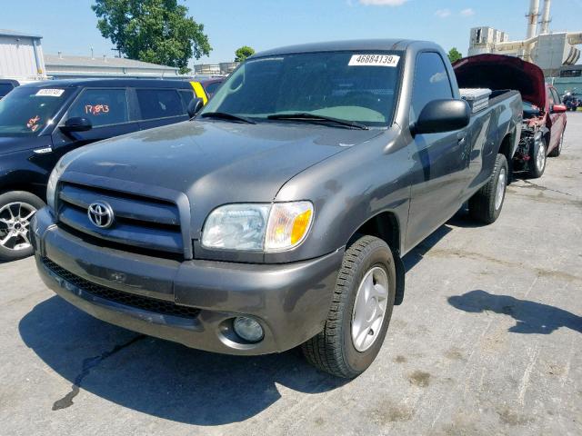 5TBJU32146S473656 - 2006 TOYOTA TUNDRA GRAY photo 2