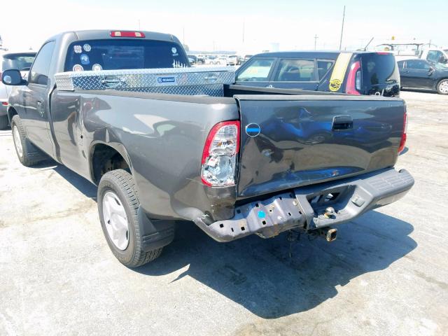 5TBJU32146S473656 - 2006 TOYOTA TUNDRA GRAY photo 3