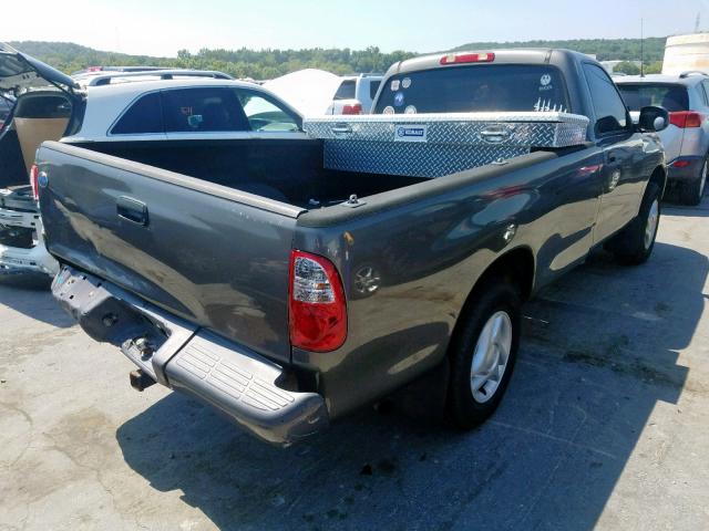 5TBJU32146S473656 - 2006 TOYOTA TUNDRA GRAY photo 4