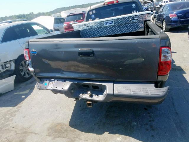 5TBJU32146S473656 - 2006 TOYOTA TUNDRA GRAY photo 9