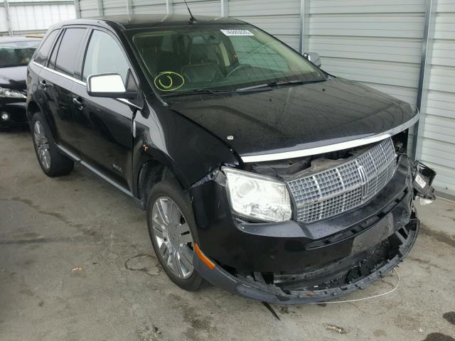 2LMDU68C38BJ18450 - 2008 LINCOLN MKX BLACK photo 1