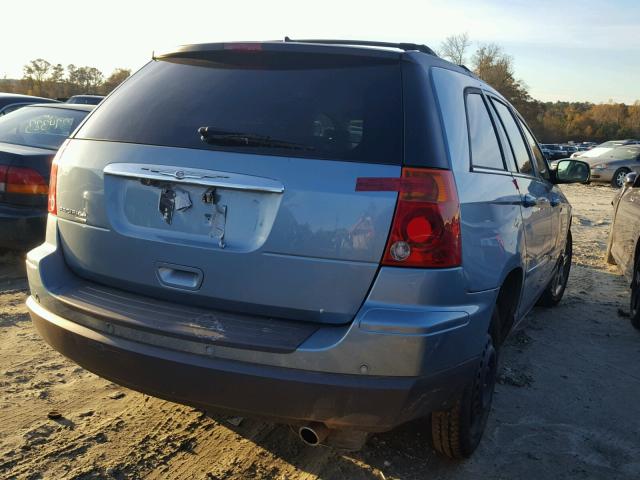 2A8GM68X48R152204 - 2008 CHRYSLER PACIFICA T BLUE photo 4