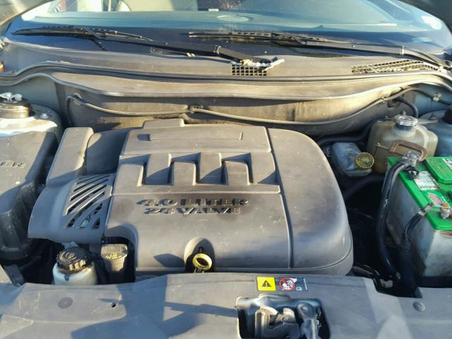 2A8GM68X48R152204 - 2008 CHRYSLER PACIFICA T BLUE photo 7