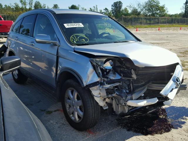 JHLRE38749C013523 - 2009 HONDA CR-V EXL SILVER photo 1