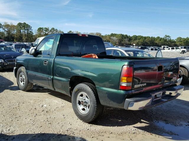 1GTEC14X04Z192614 - 2004 GMC NEW SIERRA GREEN photo 3