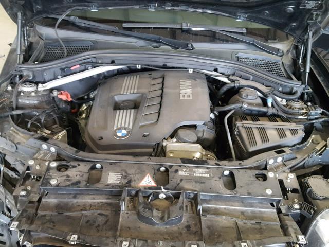 5UXWX5C59BL705566 - 2011 BMW X3 XDRIVE2 BLACK photo 7