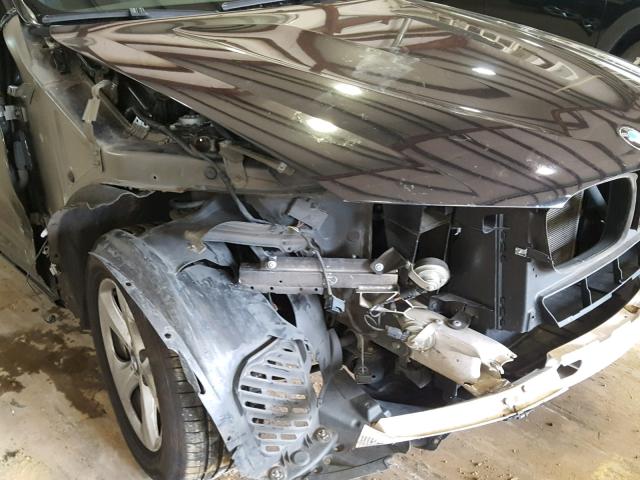 5UXWX5C59BL705566 - 2011 BMW X3 XDRIVE2 BLACK photo 9