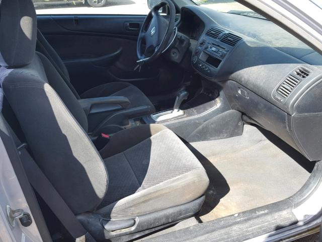 1HGEM22164L040696 - 2004 HONDA CIVIC DX V SILVER photo 5