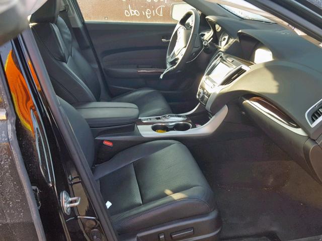 19UUB3F72GA004638 - 2016 ACURA TLX ADVANC BLACK photo 5