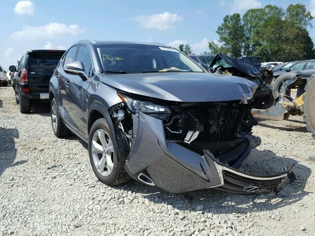 JTJYARBZ2H2082486 - 2017 LEXUS NX 200T GRAY photo 1