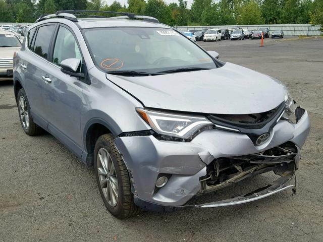 2T3DFREV7HW652579 - 2017 TOYOTA RAV4 LIMIT SILVER photo 1