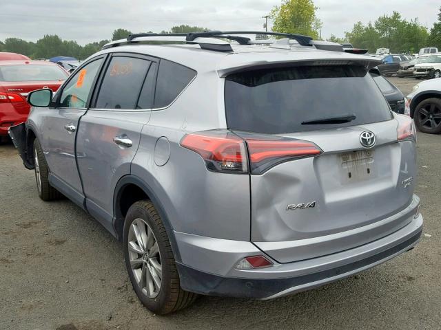 2T3DFREV7HW652579 - 2017 TOYOTA RAV4 LIMIT SILVER photo 3