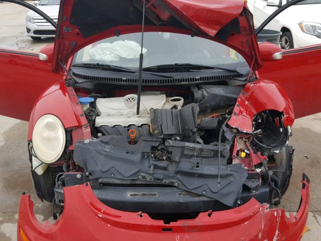3VWPW31C28M503204 - 2008 VOLKSWAGEN NEW BEETLE 红色 照片 7