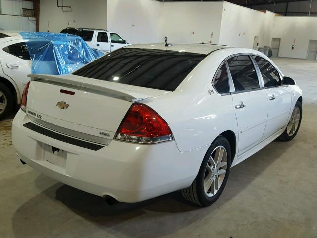 2G1WC5E38E1133336 - 2014 CHEVROLET IMPALA LIM WHITE photo 4