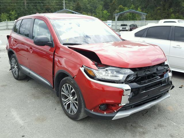 JA4AD2A35HZ039262 - 2017 MITSUBISHI OUTLANDER RED photo 1