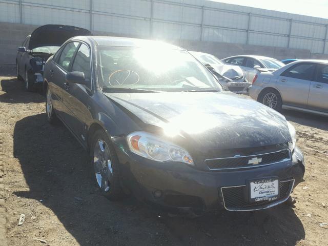 2G1WD58C089284010 - 2008 CHEVROLET IMPALA SUP შავი ფოტო 1