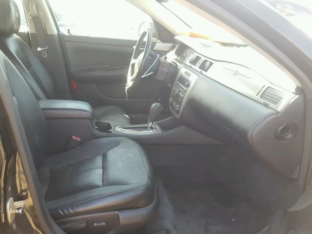 2G1WD58C089284010 - 2008 CHEVROLET IMPALA SUP შავი ფოტო 5
