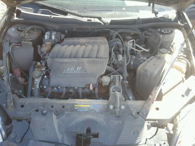 2G1WD58C089284010 - 2008 CHEVROLET IMPALA SUP შავი ფოტო 7