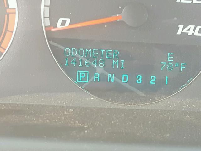 2G1WD58C089284010 - 2008 CHEVROLET IMPALA SUP შავი ფოტო 8