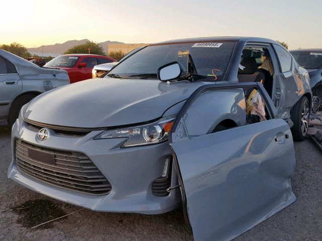 JTKJF5C77GJ025273 - 2016 TOYOTA SCION TC ნაცრისფერი ფოტო 2