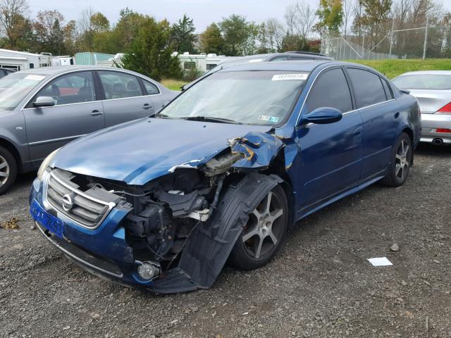 1N4BL11D22C280275 - 2002 NISSAN ALTIMA SE BLUE photo 2