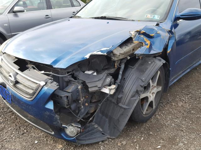 1N4BL11D22C280275 - 2002 NISSAN ALTIMA SE BLUE photo 9