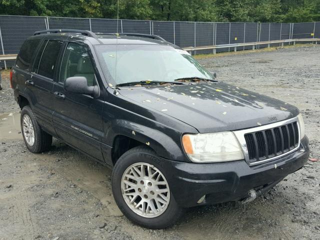 1J8GW58N94C357183 - 2004 JEEP GRAND CHER BLUE photo 1