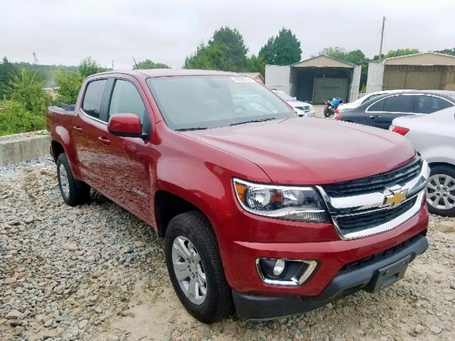 1GCGTCENXH1325661 - 2017 CHEVROLET COLORADO L RED photo 1