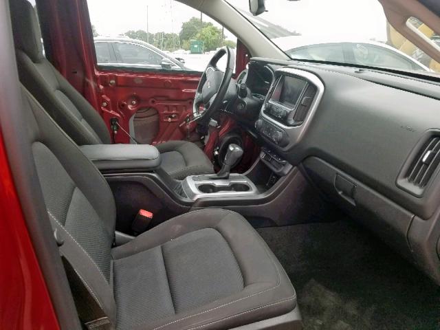 1GCGTCENXH1325661 - 2017 CHEVROLET COLORADO L RED photo 5