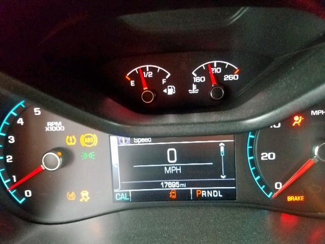 1GCGTCENXH1325661 - 2017 CHEVROLET COLORADO L RED photo 8