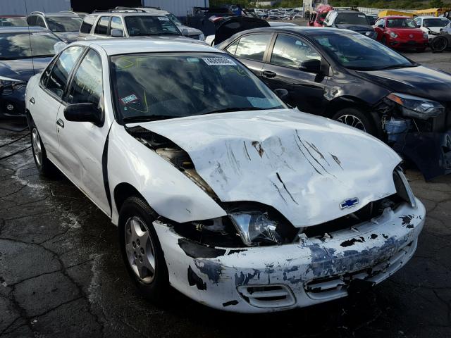 1G1JC524917338216 - 2001 CHEVROLET CAVALIER B WHITE photo 1