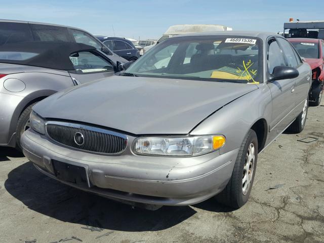 2G4WS52M0X1469391 - 1999 BUICK CENTURY CU GRAY photo 2