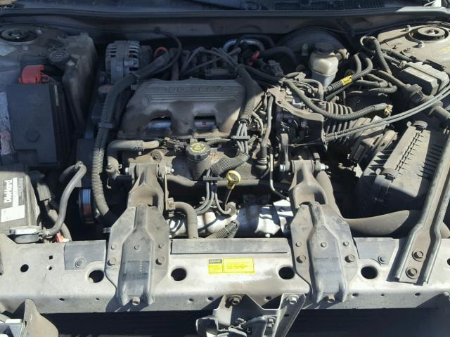 2G4WS52M0X1469391 - 1999 BUICK CENTURY CU GRAY photo 7