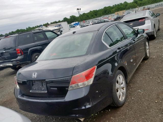 1HGCP26828A047989 - 2008 HONDA ACCORD EXL BLACK photo 4