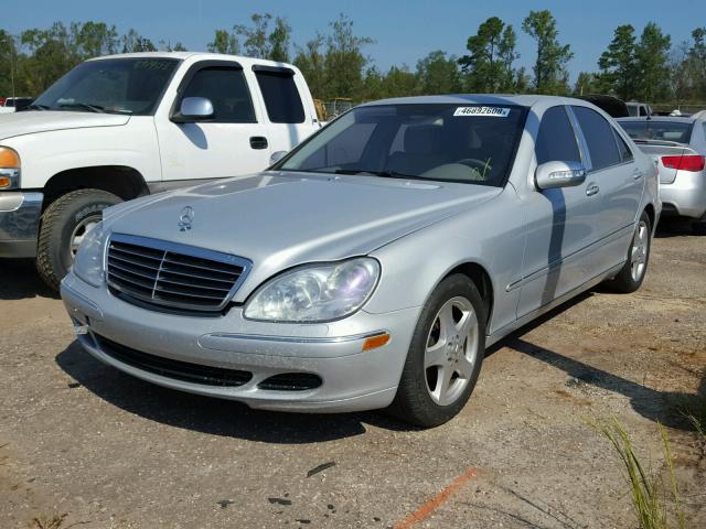 WDBNG70J36A465523 - 2006 MERCEDES-BENZ S 430 BLUE photo 2