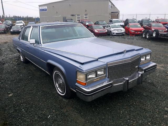 1G6AW6984E9038531 - 1984 CADILLAC FLEETWOOD BLUE photo 1