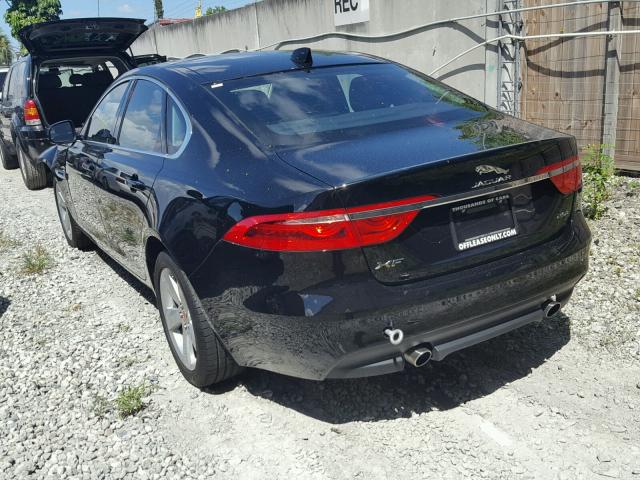 SAJBR4FX6JCY62182 - 2018 JAGUAR XF BASE BLACK photo 3