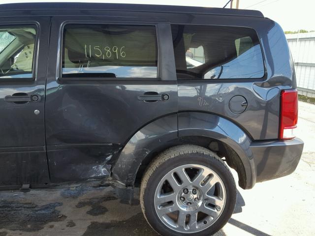 1D4PT4GX4BW584115 - 2011 DODGE NITRO HEAT GRAY photo 9