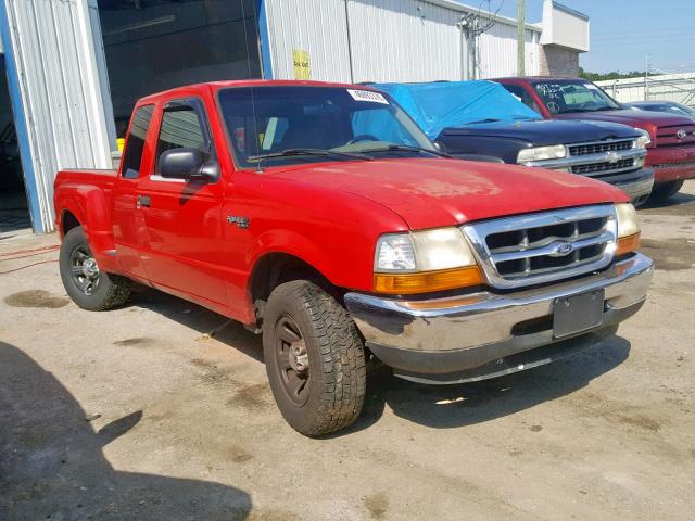 1FTYR14V0YTA51948 - 2000 FORD RANGER SUP RED photo 1