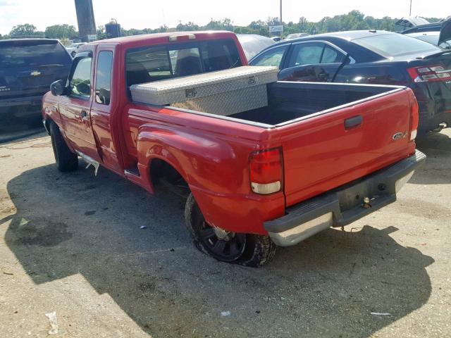 1FTYR14V0YTA51948 - 2000 FORD RANGER SUP RED photo 3