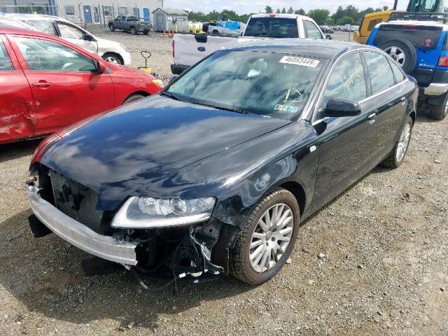 WAUDH74F77N013582 - 2007 AUDI A6 3.2 QUA BLACK photo 2