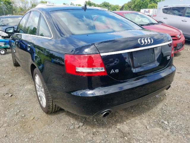 WAUDH74F77N013582 - 2007 AUDI A6 3.2 QUA BLACK photo 3