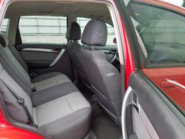 KL1TD6DE8BB150303 - 2011 CHEVROLET AVEO LS RED photo 6