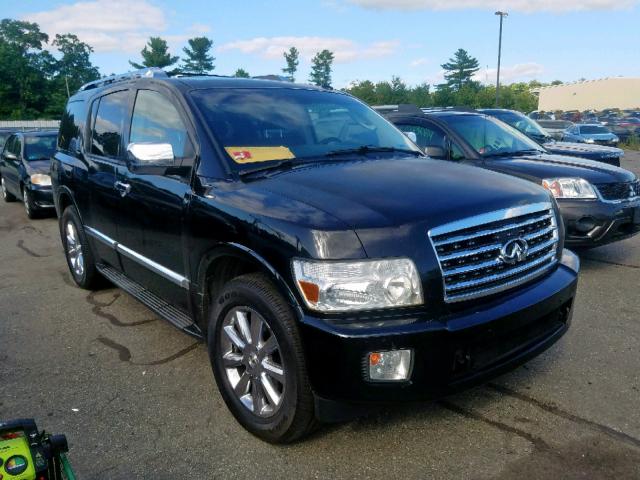 5N3AA08CX8N912653 - 2008 INFINITI QX56 BLACK photo 1