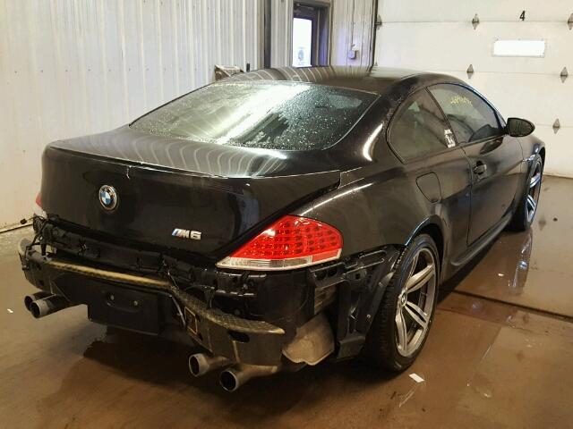 WBSEH93557CY23678 - 2007 BMW M6 CHARCOAL photo 4
