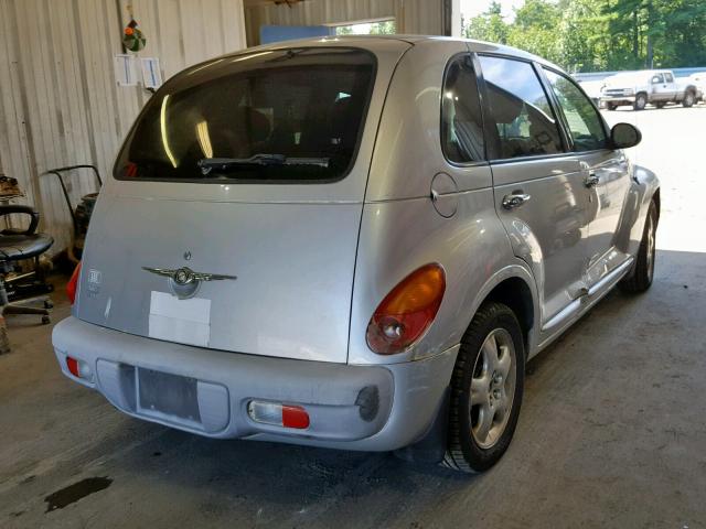 3C8FY4BB91T535677 - 2001 CHRYSLER PT CRUISER SILVER photo 4