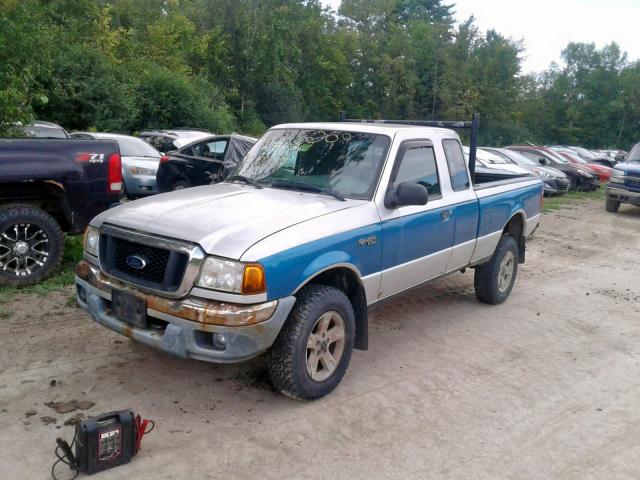 1FTZR15E25PA41378 - 2005 FORD RANGER SUP TWO TONE photo 2