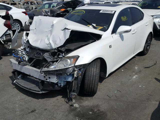 JTHBF5C2XC5166050 - 2012 LEXUS IS 250 WHITE photo 2