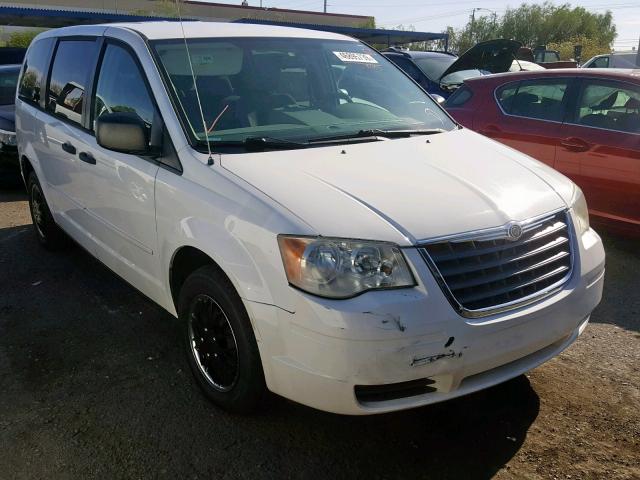 2A8HR44H38R621100 - 2008 CHRYSLER TOWN & COU WHITE photo 1